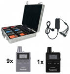 Albrecht ATR400 Tourist Guide adó/vevő szett (9+1db + hordtáska) (ALA-385-999)