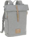 Lassig Раница за бебешка количка Lassig - Rolltop, сив меланж (4066239104113) - ozone