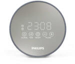 Philips TADR402/12 napelemes rádiós vezérlésű óra Digitális ébresztőóra Szürke (TADR402/12)