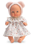 Asivil Bebelus Alex Cu Rochita Si Caciulita Cu Urechi 36cm (AS0527690) Papusa