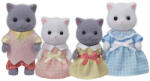 EPOCH Figurine Sylvanian Families-Familia Pisicutelor Persane (SF5455) Figurina