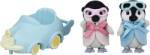 EPOCH Figurine Sylvanian Families-Pinguini Cu Masinuta (SF5695) Figurina