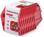 Prosperplast Bineer Short KBISS20 Műhelyi Tárolódoboz Készlet Piros, 12db-os csomag (KBISS20)