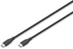 ASSMANN USB-C - USB-C - 1m - Fekete (AK-300341-010-S)