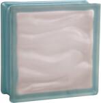 Fuchs Design BM Aqua Reflex üvegtégla két oldalon szatinált 19 cm x 19 cm x 8 cm indigo