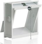 Fuchs Design Szellőzőablak húzószerkezettel 19-es üvegtéglához 217 mm x 235 mm x 90 mm