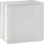 Fuchs Design Üvegtégla fehér tűzvédelem két oldalon szatinált 19 cm x 19 cm x 10 cm