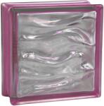 Fuchs Design BM Aqua Reflex üvegtégla 19 cm x 19 cm x 8 cm ametiszt