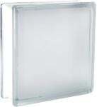 Fuchs Design BM üvegtégla fehér két oldalon szatinált 19 cm x 9 cm x 8 cm