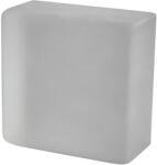 Fuchs Design Fuchs Crystal Collection üvegtégla szatinált 10 cm x 10 cm x 5 cm fehér