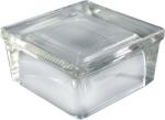 Fuchs Design Üvegtégla bordázott egy oldalon szatinált 12 cm x 12 cm x 6 cm