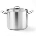 HENDI Fazék- fedővel rozsdamentes acél 18/0, Budget Line Termékcsalád, 36L, ø360x(H)360mm (834404-p)