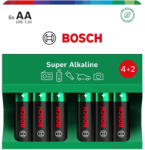 Bosch LR6SA6B/00 szuper alkáli elem AA 6db (LR6SA6B/00)