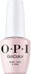 OPI Gel Color Vegán és hema-mentes féltartós körömlakk, Baby, Take a Vow, 15 ml