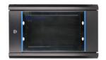 Extralink Fali szekrény, 6U, 600 x 600, fekete (DNXFMJOMFRMMKP-5905090335139)