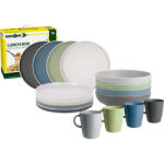Brunner Lunch box Dolomit Culoare: alb/albastru (0830155N.C2P) Serviciu de masa