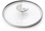 Mauviel Capac sticlă cu mâner oțel inoxidabil O 16 cm MAUVIEL (ML531816)