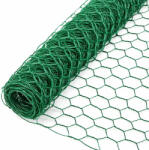 Wtools Csibedrót / madárháló 1x25m 13mm szemméret horganyzott PVC (MHM1000-25)