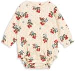 Konges Sløjd gyerek body CHLEO ROMPER GOTS - bézs 68