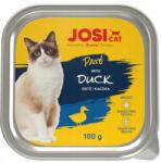 Josera JosiCat Pâté macskaeledel tálcás 100g kacsa pástétom