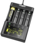 LiitoKala Lii-600 négycsatornás 18650 LCD Lithium-Ion Li-Ion akkumulátor/cella töltő (Lii600)