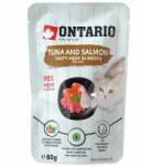 ONTARIO tasak tonhal és lazac húslevesben 15x80g (213-30730) (213-3073)
