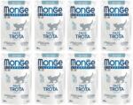 Monge Monoprotein Buste Kitten Pisztráng 8x85g Kitten