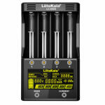LiitoKala Lii-500S négycsatornás 18650 LCD Lithium-Ion Li-Ion akkumulátor/cella töltő/adapter (Lii500S)