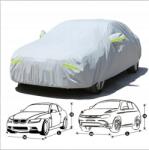  Erős Nagy Huzat Vízálló Peva Ponyva Autó Sedan Szett XL