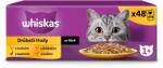 Whiskas Felnőtt nedves macskaeledel keverék 48x85g (3065890154827)