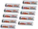VHBW AAA Mikro Akkumulátor - 650 mAh 1, 5 V Li-Ion + Micro-USB Csatlakozás - elektrohungary - 19 300 Ft