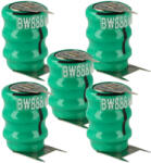 VHBW Gombelem Akkumulátor V40H - 40 mAh 3, 6 V NiMH - elektrohungary - 19 000 Ft