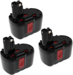 VHBW Elektromos szerszám akkumulátor Bosch 2607335280, 2607335279, 2607335268 - 3300 mAh 24 V NiMH - elektrohungary - 54 800 Ft