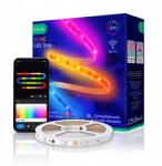 NOUS F4 Rgbic Led szalag 5m WiFi Smart Tuya zene App 16 millió szín IP44 (F4)