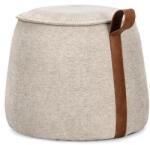 Bizzotto ANILA ezüst szövet puff