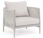 Bizzotto JACINTA szürke alumínium fotel