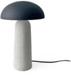 Bizzotto DELPHINE szürke fém asztali lámpa