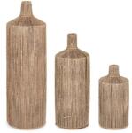 Bizzotto PHETRA taupe természetes váza