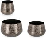 Bizzotto LATHE bronz alumínium váza - dodo - 60 090 Ft