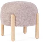 Bizzotto DAYLA ezüst buklé puff