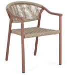 Bizzotto CANARIAS taupe alumínium szék