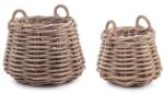 Bizzotto MALANG taupe rattan kosár - dodo - 80 790 Ft