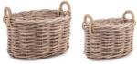 Bizzotto MALANG taupe rattan kosár - dodo - 198 290 Ft