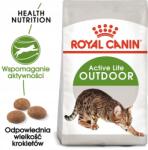 Royal Canin Outdoor 10kg Száraz kutyaeledel kimenő felnőtt macskák számára (3182550707398)