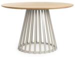 Bizzotto CILLIAN ezüst fa étkezőasztal
