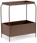 Bizzotto GODRIC barna fém éjjeliszekrény