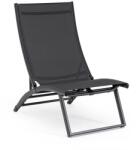 Bizzotto TAYLOR szürke alumínium napozóágy