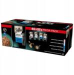 Sheba Sauce Collection Hal Ízek Tasakok Nedves Macskaeledel 40x85g