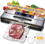 Zosudull Vákuumhegesztőgép Ételfólia Csomagológép 120W 20x Zsák (FVS01)