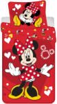 Minnie egér Disney Minnie Love & Stars ágyneműhuzat 140×200cm, 70×90 cm (JFK033418)